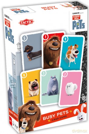 Sekretne Życie Zwierzaków Busy Pets gra karciana [GRA]