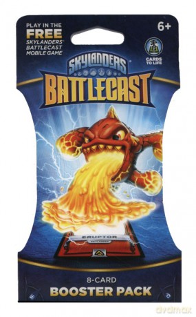 Skylanders Battlecast Booster Pack Eruptor 8 kart [GRA]