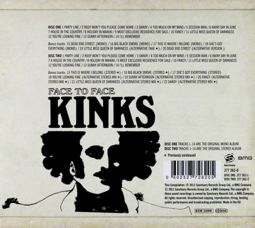 Kinks: Face To Face (Deluxe) [2CD]