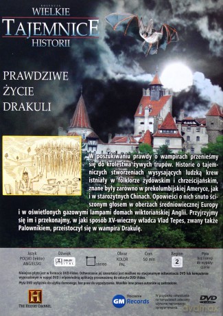 Wielkie Tajemnice Historii: Prawdziwe życie Drakuli [DVD]