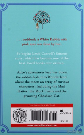 Alices Adventures in Wonderland - Lewis Carroll [KSIĄŻKA]