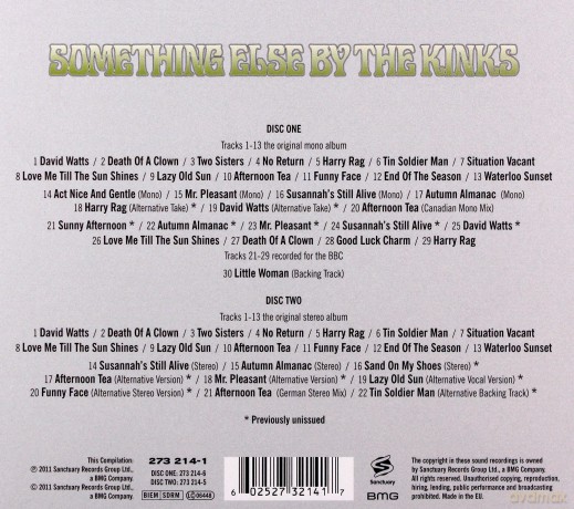 Kinks: Something Else (Deluxe) [2CD]