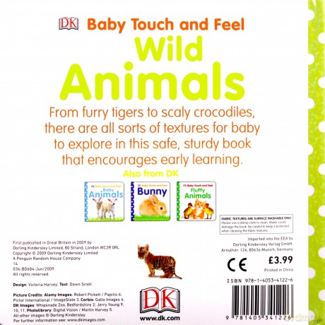 Baby Touch and Feel Wild Anima [KSIĄŻKA]