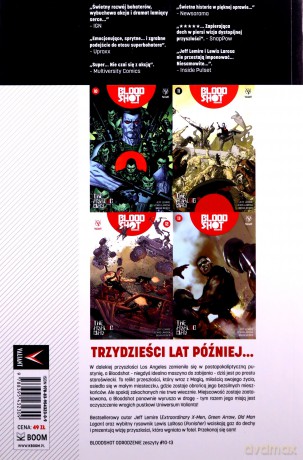 Bloodshot Odrodzenie 3 Staroświecki. - Jeff Lemire [KOMIKS]