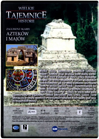 Wielkie Tajemnice Historii: Zagubione skarby Azteków i Majów [DVD]
