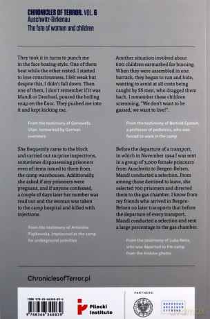 Chronicles of Terror Vol 6 Auschwitz-Birkenau The fate of women and children [KSIĄŻKA]