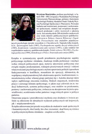 Człowiek a polityka (Tom 13) - Krystyna Skarżyńska [KSIĄŻKA]