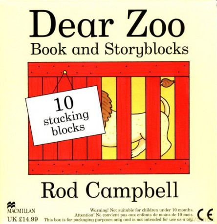 Dear Zoo Book and Storyblocks - Rod Campbell [KSIĄŻKA]