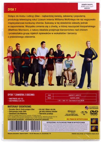 Glee sezon 1 Dysk 7 [DVD] 