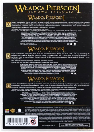 Władca Pierścieni Trylogia [6DVD]