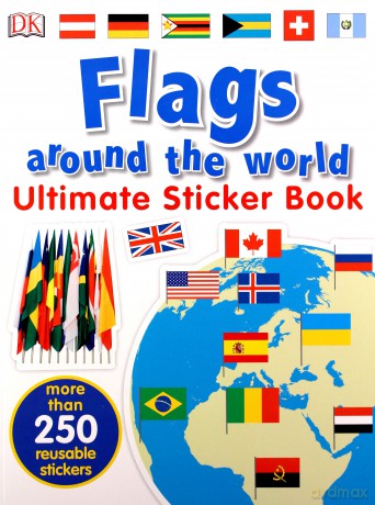 Flags Around the World Ultimate Sticker Book [KSIĄŻKA]