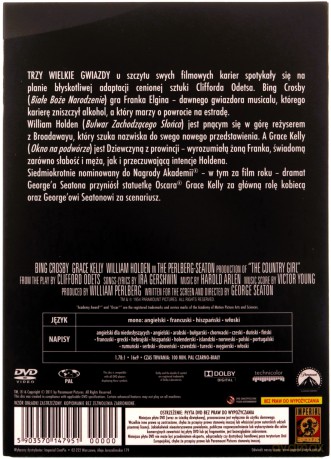 Dziewczyna z prowincji (Legendy Hollywood) [DVD]
