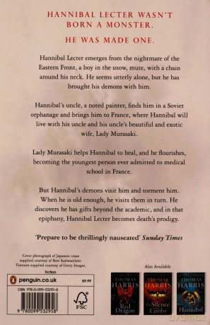 Hannibal Rising - Thomas Harris [KSIĄŻKA]