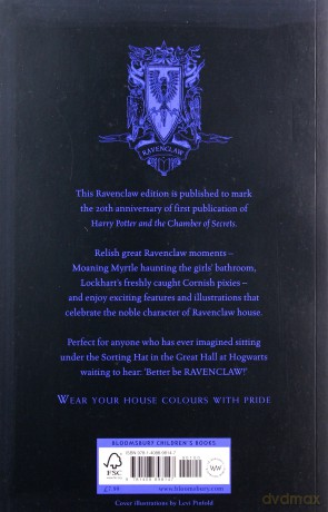 Harry Potter and the Chamber of Secrets Ravenclaw Edition - J.K. Rowling [KSIĄŻKA]
