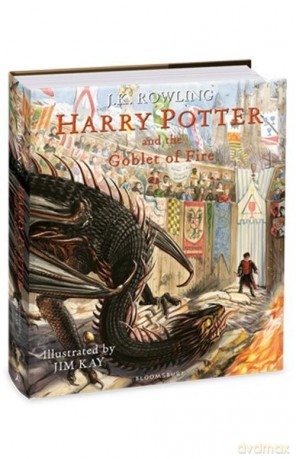 Harry Potter and the Goblet of Fire: Illustrated - J.K. Rowling [KSIĄŻKA]