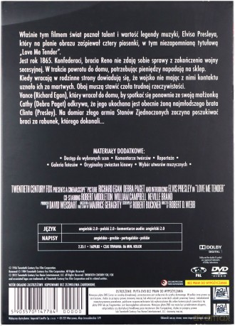 Love Me Tender (Legendy Hollywood) [DVD]