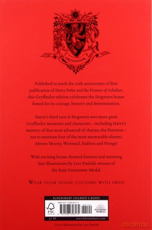 Harry Potter and the Prisoner of Azkaban Gryffindor Edition - J.K. Rowling [KSIĄŻKA]