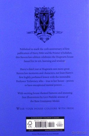 Harry Potter and the Prisoner of Azkaban Ravenclaw Edition - J.K. Rowling [KSIĄŻKA]