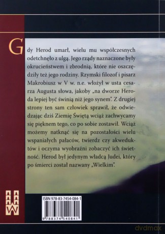 Herod Wielki - wielki budowniczy - Piotr Stojanowicz [KSIĄŻKA]
