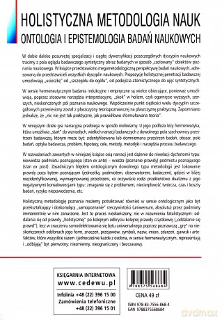 Holistyczna metodologia nauk - Kazimierz Perechuda [KSIĄŻKA]