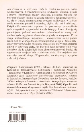 Jan Paweł II w labiryncie ciała - Zbigniew Kaźmierczak [KSIĄŻKA]
