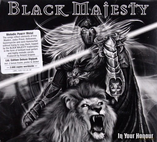 Black Majesty: In Your Honour Limited Edition (digipack) [CD]