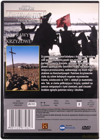 Wielkie Tajemnice Historii: Wyprawy krzyżowe [DVD]