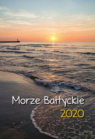 Kalendarz ścienny 2020 Morze Bałtyckie [KALENDARZ]
