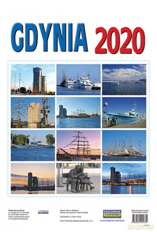 Kalendarz ścienny 2020. Gdynia [KALENDARZ]