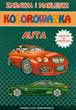 Kolorowanka Auta - Krzysztof Tonder [KSIĄŻKA]