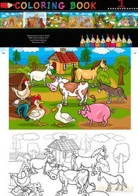 Kolorowanka Farma [KSIĄŻKA]