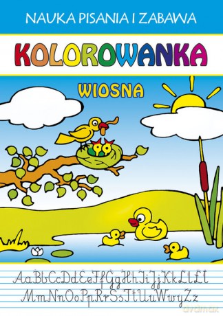 Kolorowanka Wiosna [KSIĄŻKA]