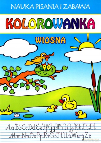 Kolorowanka Wiosna [KSIĄŻKA]