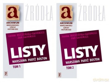 Listy - Hanna Buczyńska-Garewicz, Jan Garewicz [KSIĄŻKA]