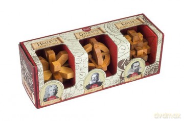 Łamigłówka zestaw 3 sztuk Halley Galileo Kepler [GRA]