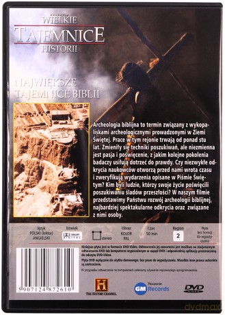 Wielkie Tajemnice Historii: Największe Tajemnice Biblii [DVD]