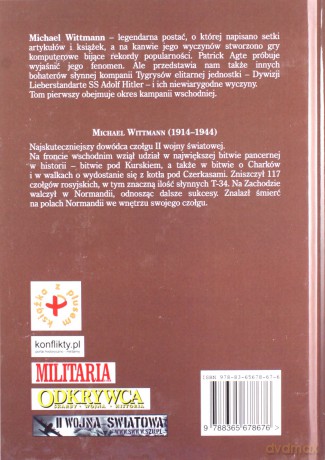 Michael Wittmann Najskuteczniejszy dowódca czołgu w drugiej wojnie światowej (Tom 1) - Patrick Agte [KSIĄŻKA]