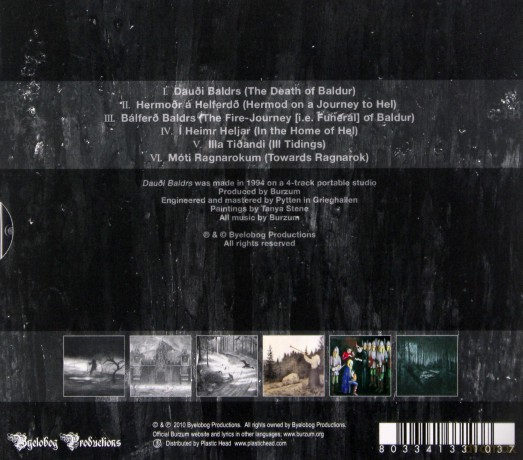 Burzum: Daudi Baldrs [CD]