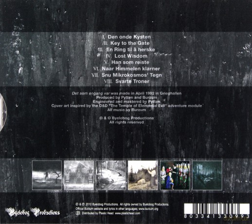 Burzum: Det Som Engang Var [CD]