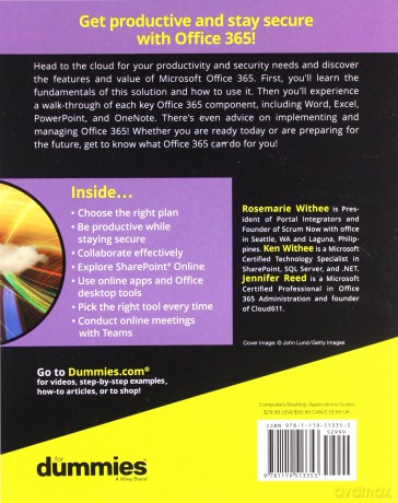 Office 365 For Dummies - Rosemarie Withee, Ken Withee [KSIĄŻKA]