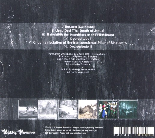 Burzum: Filosofem [CD]