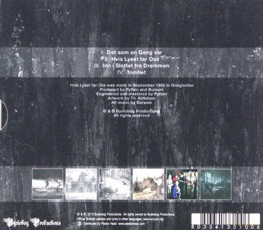 Burzum: Hvis Lyset Tar Oss [CD]