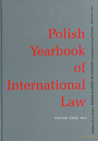 Polish Yearbook of International Law XXXIV/2014 [KSIĄŻKA]