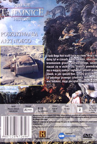 Wielkie Tajemnice Historii: Poszukiwania Arki Noego [DVD]