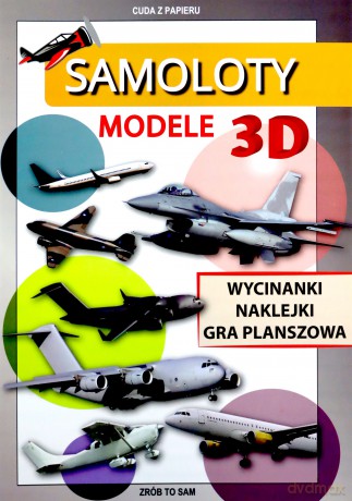 Samoloty Modele 3D - Krzysztof Tonder [KSIĄŻKA]