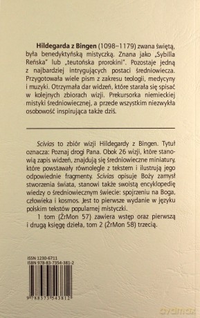 Scivias (Tom 2) Księga trzecia - Justyna Łukaszewska-Haberkowa [KSIĄŻKA]