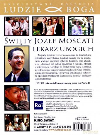 Święty Józef Moscati Lekarz ubogich (Ludzie Boga) [DVD]