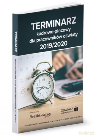 Terminarz kadrowo-płacowy 2019/2020 dla pracowników oświaty [KALENDARZ]