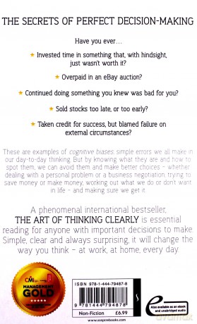The Art of Thinking Clearly - Rolf Dobelli [KSIĄŻKA]