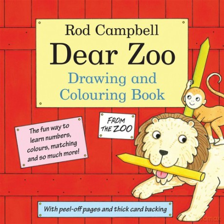 The Dear Zoo Drawing and Colouring Book - Rod Campbell [KSIĄŻKA]